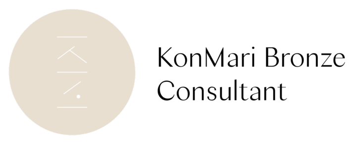 KonMari Bronze Consultant certification logo