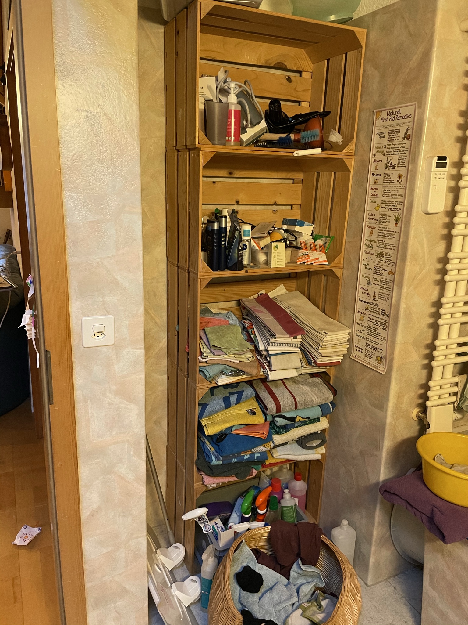 Badezimmer 2 vor der Organisation