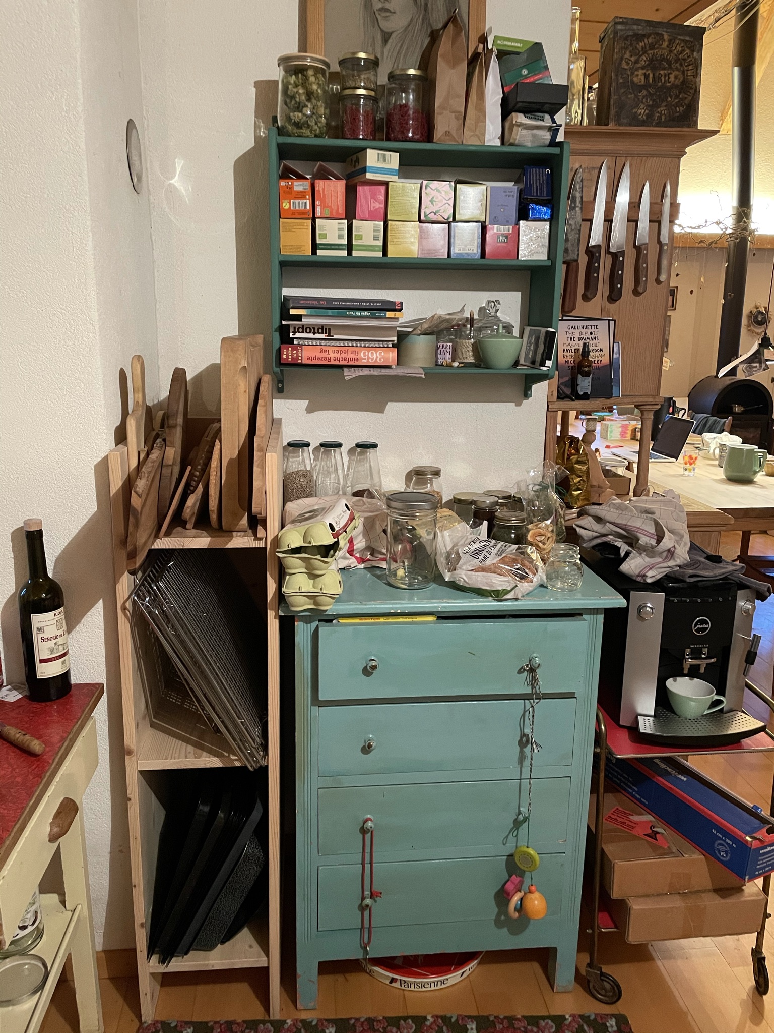 Küche vor der Organisation